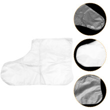 200Pcs Clear Disposable Foot Covers Thin Film Protectors for Foot Spa