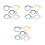 15Pcs Flexible Rubber Stethoscope Replacement Tubes for Doctors Nurses 9