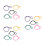 15Pcs Flexible Rubber Stethoscope Replacement Tubes for Doctors Nurses 8