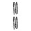 2Pcs Black Cotton Guitar Net Strap Durable Guitar Belt for Home Use 3