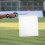 20Pcs Handheld White Referee Flags for Sports Match with Durable Poles 6