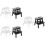 6Pcs Small Assorted Wooden Mini Stools for Doll House Decoration 9