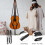 2Pcs Black Cotton Guitar Net Strap Durable Guitar Belt for Home Use 10
