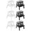 6Pcs Small Assorted Wooden Mini Stools for Doll House Decoration 10