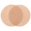 10Pcs Round Fabric Lamp Diffusers Khaki Color Eye Protection Lighting 1