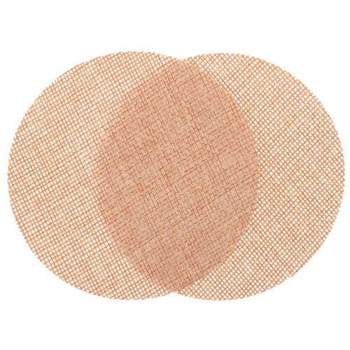 10Pcs Round Fabric Lamp Diffusers Khaki Color Eye Protection Lighting