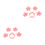 2Sets Pink ABS Creative Cookie Molds DIY Baking Tool for Biscuits 3