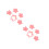 2Sets Pink ABS Creative Cookie Molds DIY Baking Tool for Biscuits 8