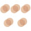 10Pcs Round Fabric Lamp Diffusers Khaki Color Eye Protection Lighting 5