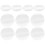 50Pcs Acrylic Magnifier Lens Clear Transparent Replacement for DIY Use 1
