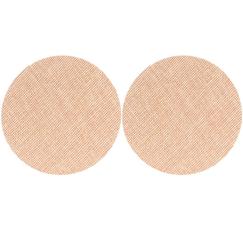 10Pcs Round Fabric Lamp Diffusers Khaki Color Eye Protection Lighting 1