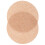 10Pcs Round Fabric Lamp Diffusers Khaki Color Eye Protection Lighting 3