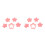 2Sets Pink ABS Creative Cookie Molds DIY Baking Tool for Biscuits 4