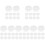 50Pcs Acrylic Magnifier Lens Clear Transparent Replacement for DIY Use 4
