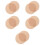 10Pcs Round Fabric Lamp Diffusers Khaki Color Eye Protection Lighting 9
