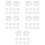 50Pcs Acrylic Magnifier Lens Clear Transparent Replacement for DIY Use 9