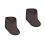 2Pcs Light Brown Cotton Violin Shoulder Rest Comfortable Support Pad 6