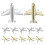 36Pcs Assorted Airplane Shape Metal Push Pins for Bulletin and Map 2