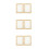 6Pcs Handmade DIY Paper Making Frames Wooden Screen Craft Kit Beige 4