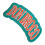 Don Broco Woven Logo Iron On Patch 2