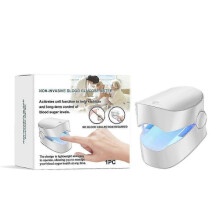 Non-Invasive Portable Blood Glucose Monitor for Diabetes Care - No Pricking Blood Sugar Testing Device, Ideal Gift for Health Monitoring