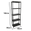 KCT KCT 5 Tier Plastic Shelving Garage Shelves Home Storage Unit 7