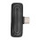Micrófono de solapa 2.4 GHz 150 mAh negro compacto USB-C 9