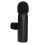 Micrófono de solapa 2.4 GHz 150 mAh negro compacto USB-C 10