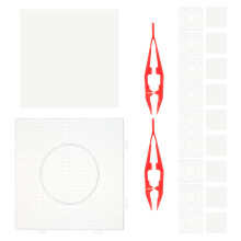 3Ensembles Plaques À Picots Plastique Colorées Pour Perles Fusion DIY