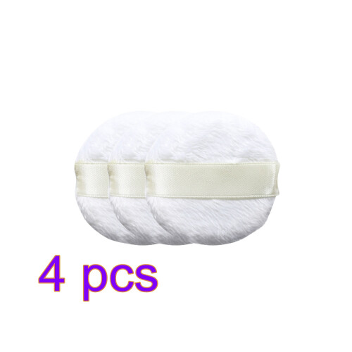 12Pièces Blancs En Peluche Douce Pour Poudre