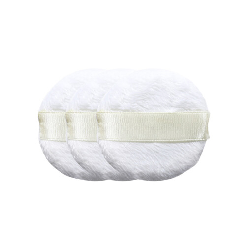 12Pièces Blancs En Peluche Douce Pour Poudre 1