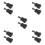10Pièces Clips Verrouillage Crochet Ressort Noir 9