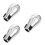 3Pièces Sourdine Trombone En ABS Argent Facile À Installer 7