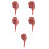 5Pièces Steak Factice Rouge Simulation Pour Enseignement 9