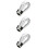 3Pièces Sourdine Trombone En ABS Argent Facile À Installer 6