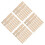 96Pièces Poignées En Bois Pour Seau Remplacement Durable Beige 3