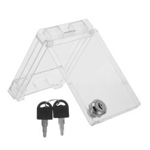 5Ensembles Cache Prise Avec Serrure Protection Électrique Enfants