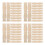 96Pièces Poignées En Bois Pour Seau Remplacement Durable Beige 9