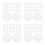 1200Pièces Pastilles Adhésives Double Face Mousse Blanche Pour Bougies 7