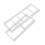 3Pièces Matrices Métal Argentées Pour Scrapbooking Embossage Durable 1