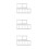 3Pièces Matrices Métal Argentées Pour Scrapbooking Embossage Durable 5