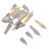 100Pièces Nibs Stylo Plume Métal Polyvalent Pour Dessin 2