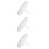 3Pièces Ombrelles Blanches En Papier Main Pour Mariage Style Chinois 8