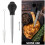 1Ensemble Baster Acier Noir Aiguille Cuisine 7