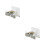 4Pcs Mop Adhesive Hooks White Stick Hook for Home Storage Use 9