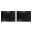 2Pcs Black Plastic A3 Clipboard Horizontal Design with Heavy Duty Clip 6