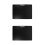2Pcs Black Plastic A3 Clipboard Horizontal Design with Heavy Duty Clip 5