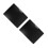 2Pcs Black Plastic A3 Clipboard Horizontal Design with Heavy Duty Clip 8