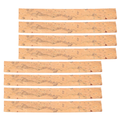 16Pcs Khaki Cork Clarinet Neck Cushion Pads for Versatile Use 1