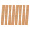 16Pcs Khaki Cork Clarinet Neck Cushion Pads for Versatile Use 1